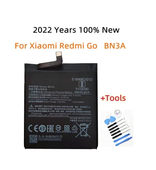 + Инструменты! 100% Высококачественная сменная батарея BN3A емкостью 3000 мАч для мобильного телефона Xiaomi Redmi Go BN3A