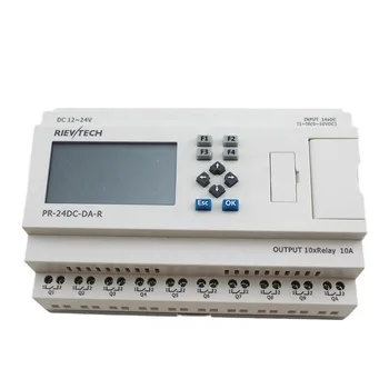 Интеллектуальный контроллер Rievtech Sms PLC PR-24DC-DA-R с программируемым логическим управлением