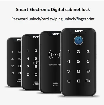 Клавиатура смарт-шкафчика для раздевалки в спортзале, отпечаток пальца, цифровой пароль, кодовый замок Rfid-карты