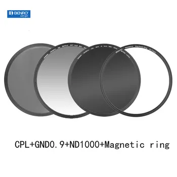 Магнитный фильтр Benro ND1000 & GND0.9 & CPL Однотонный Нейтральной плотности 49 52 58 62 67 72 77 82 мм