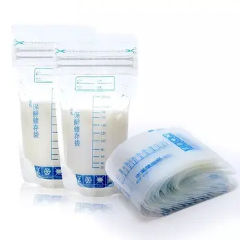 Материнское Молоко Детское Питание Пакет Для Грудного Молока 250 мл Пакеты Для Замораживания Молока Без BPA Безопасный Пакет Для Кормления Ребенка Молокоотсос Для Кормления Сохранить Часть 30шт