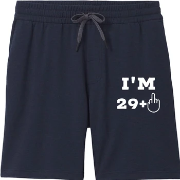 Мне 29 + 1 Забавная мужская кофточка на тридцатый день рождения, обычные шорты и шортики из хлопка с ярким принтом