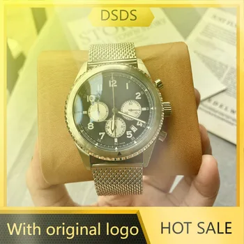 Мужские часы Dsds 904l кварцевые часы из нержавеющей стали 45 мм-BR
