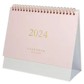 Настольный блок календаря Calendar Desk 2024 Мини-стол для украшений Столешница Вертикальная Декоративная Офисный подарок Бытовой