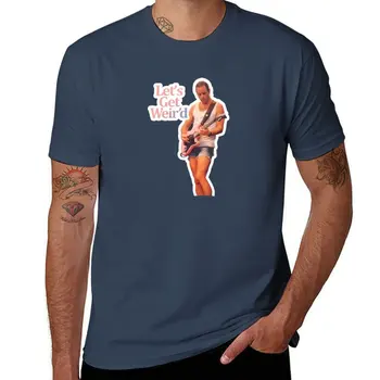 Новая футболка Let's Get Weir'd - Bob Weir, футболка с животным принтом для мальчиков, футболка с коротким рукавом, простые белые футболки для мужчин