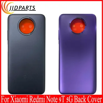 Новинка Для Xiaomi Redmi note 9t Задняя крышка батарейного отсека Стеклянная панель Заднего корпуса чехол Для Redmi note9t note 9t 5G Задняя крышка батарейного отсека