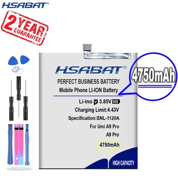 Новое поступление [HSABAT ] Сменный аккумулятор емкостью 4750 мАч для UMI UMIDIGI A9 Pro