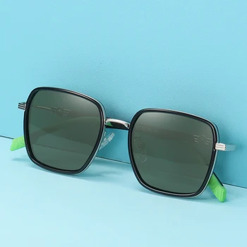 Новые детские солнцезащитные очки с поляризацией в стиле ретро, детские очки из сплава TR90, летние очки для отдыха на море, защита от UV400