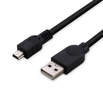 Новый USB 2.0 A Разъем Mini 5 Pin B Кабель для зарядки и передачи данных Адаптер для MP3 Mp4 плеера цифровой камеры телефона
