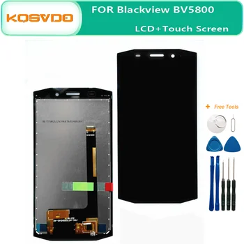 НОВЫЙ дисплей для Blackview BV5800 BV5800 PRO ЖК-дисплей с сенсорным экраном и цифровым преобразователем в сборе для BV 5800 Pro Запчасти для ремонта дисплея