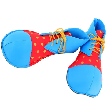 Обувь для косплея, Клоунские принадлежности для Хэллоуина, Костюмная Ткань, Платье для выступлений Большого размера
