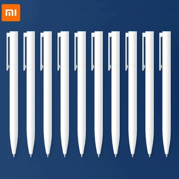 Оригинальная Гелевая Ручка Xiaomi Mijia Mi Signing Pen Pучка Caneta Stylo 0.5ММ PREMEC Smooth Switzerland Для Заправки Офисных Школьных Принадлежностей