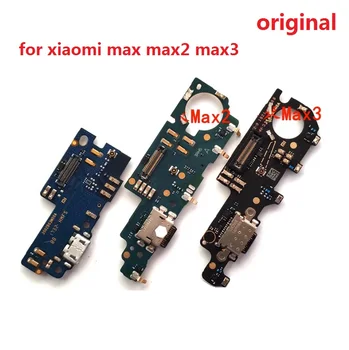 Оригинальная плата зарядки для Xiaomi Mi MAX3 MAX 3 Микрофон USB разъем порт быстрой зарядки Плата зарядки Гибкий кабель Полный IC
