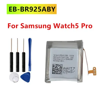 Оригинальная сменная батарея 590 мАч EB-BR925ABY для Samsung Watch 5 Pro, аккумуляторы + бесплатные инструменты