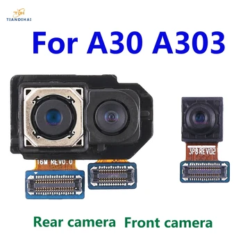 Оригинальная фронтальная камера заднего вида для Samsung Galaxy A30 A305 A305F Основной модуль фронтальной камеры Гибкие Запасные части для замены