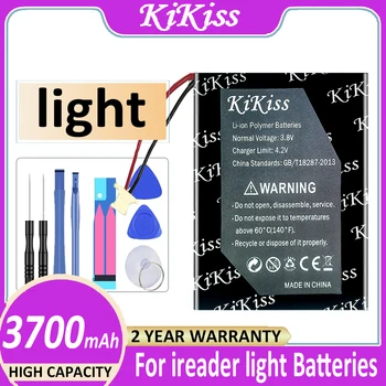 Оригинальный аккумулятор KiKiss 3700 мАч для ireader light Batteries Digital Bateria