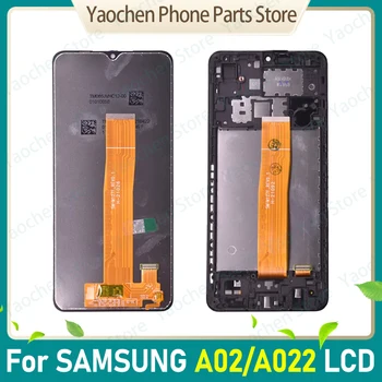 Оригинальный дисплей для Samsung Galaxy A02 A022 A022m ЖК-дисплей с сенсорным экраном Digitizer Full SM-A022F N/DS SM-A022F/DS SM-A022G/DS