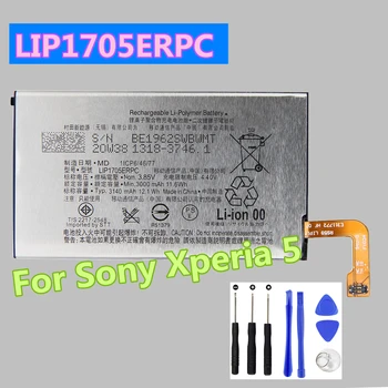 Оригинальный Новый сменный аккумулятор для SONY Xperia 5 LIP1705ERPC Аккумуляторная батарея для телефона 3140 мАч