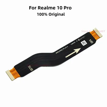 Оригинальный соединительный кабель материнской платы для Realme 10 Pro 10pro LCD, линия передачи данных, Гибкий кабель, Запасные части