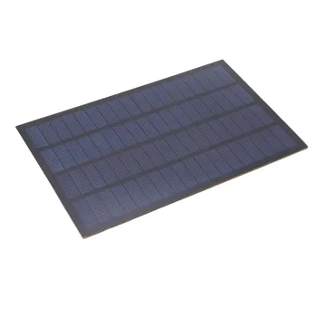Плата солнечной зарядки 2,5 Вт 18 В Поликремниевая Простая в установке солнечная панель для солнечного освещения сада