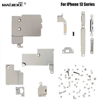 Полный комплект крепежных винтов Теплозащитный экран для iPhone 13 Pro Max 13 Mini Внутренние металлические щитки, удерживающие кронштейны Винты