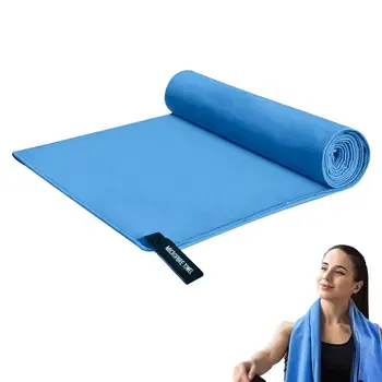 Полотенца для йоги, Охлаждающее полотенце для тренировок в тренажерном зале, Впитывающее полотенце для йоги для плавания из микрофибры, быстросохнущие полотенца для пота для тренировок на пляже