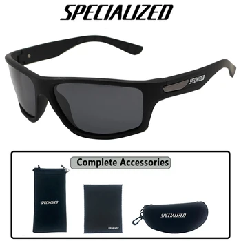 Поляризованные велосипедные солнцезащитные очки, Мужские Женские молодежные велосипедные очки UV400, Велосипедные ветрозащитные очки, Спортивная рыбалка на открытом воздухе, Лыжные очки
