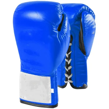 Профессиональные боксерские перчатки- 8 унций - синий