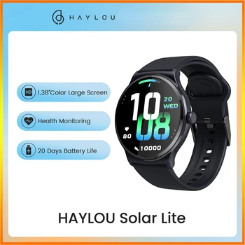 Смарт-часы HAYLOU Solar Lite, 100 + режимов тренировки, умные часы, мониторинг сердечного ритма, кислорода в крови, стресс-тестирование сна, спортивные часы