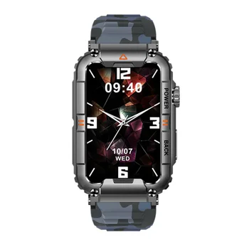 Смарт-часы KR88 с 1,57-дюймовым HD-браслетом с большим экраном Мониторинг состояния вызовов Bluetooth Спорт на открытом воздухе Мужские Женские Умные часы