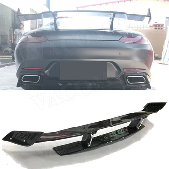 Спойлер Заднего Багажника Из Углеродного Волокна Для Mercedes Benz AMG GT AMG GTS AMG GTR Coupe 2-Дверное Крыло FRP 2015-2019 +