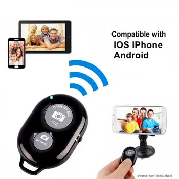 Спусковая кнопка затвора для селфи аксессуар адаптер контроллера камеры фотоконтроллер Bluetooth-совместимая кнопка дистанционного управления селфи