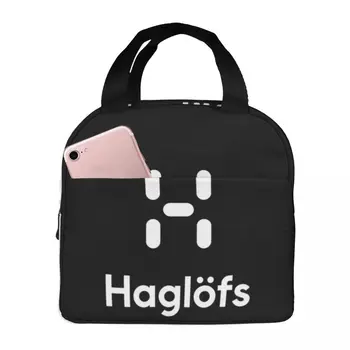 Сумка для ланча с логотипом ADVENTURE-HAGLOFS, с теплоизоляцией, Изолированная сумка для бенто, Многоразовая сумка для еды, Большая сумка для ланча, Пляжная сумка