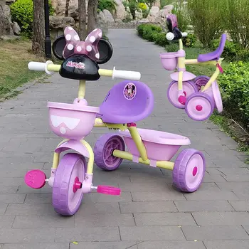 Трехколесный велосипед для детей 1-3 лет, малышей, велосипедов, веломобилей, младенцев, 2-5-летних велосипедов.