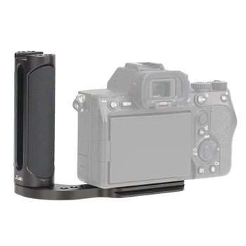 Универсальная Ручка с левой стороны SLR Micro Single Camera Ручная Съемка Вертикальная Съемка Быстроразъемная Пластина L-Образная Пластина