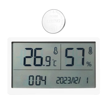 Цифровой измеритель температуры и влажности GM1372 Термометр Бытовой высокоточный гигротермограф с большим ЖК-дисплеем