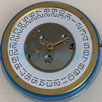 Часовщики ISA 220, золотой кварцевый механизм, подходящий для мужчин, с часовым механизмом с календарем