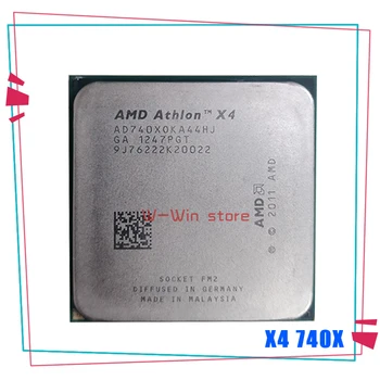 Четырехъядерный процессор AMD Athlon X4 740 X4 740X 3.2G 65 Вт Процессор AD740XOKA44HJ Socket FM2
